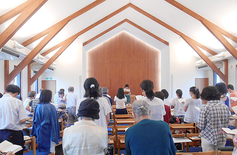 青葉台教会の礼拝説教。