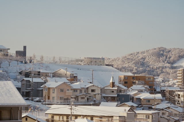 李哲敏さんの この一枚「白銀に包まれた教会」