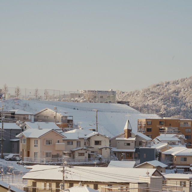 白銀に包まれた教会