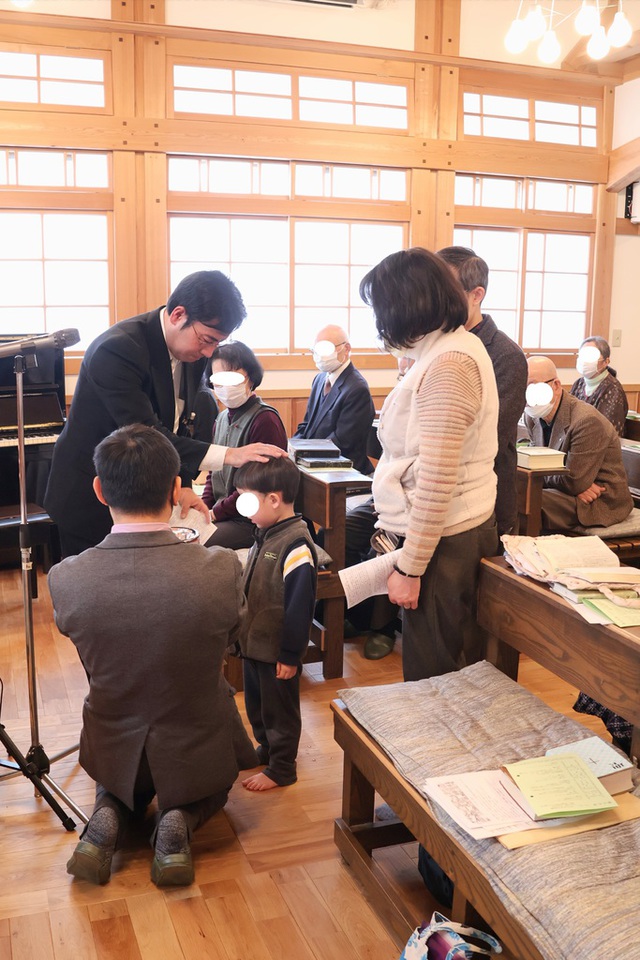 Junさんの この一枚「幼児洗礼式」