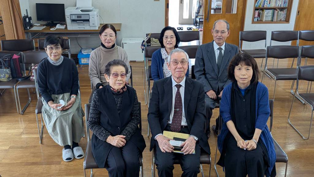 ひたちなか教会さんの この一枚「2025.10.12(日)　礼拝後の皆様と一緒に。」