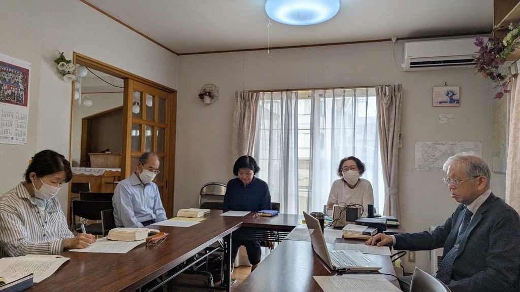 ひたちなか教会さんの この一枚「毎週水曜日AM10：00～11:00 祈祷会（学び・お祈り）」