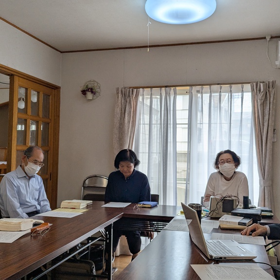 毎週水曜日AM10：00～11:00 祈祷会（学び・お祈り）