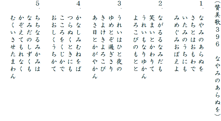 勝手に賛美選