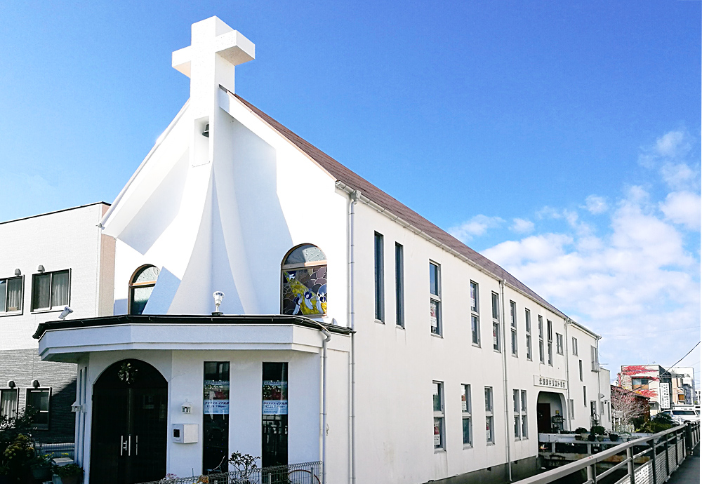 日本キリスト改革派 北沼津キリストキリスト教会の日曜礼拝の様子