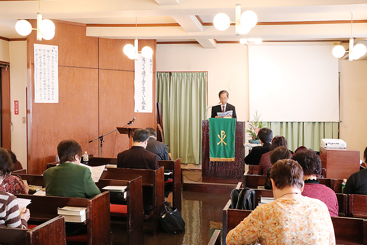 主日礼拝（日曜礼拝）は朝10時30分から