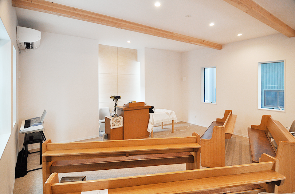 日本キリスト改革派 新潟教会の礼拝堂
