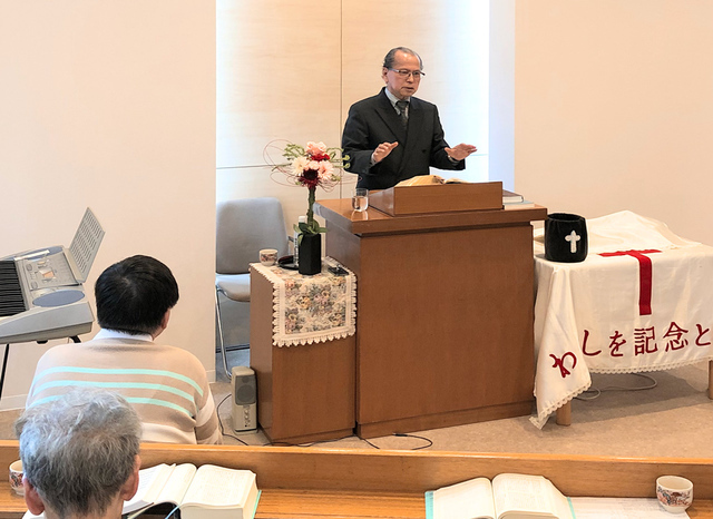 2019年4月14日(日) 日曜朝の礼拝「臨終の時の平安」