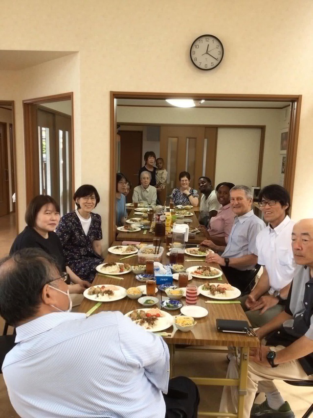 kuboさんの この一枚「谷永めぐみ姉、受洗愛餐会」