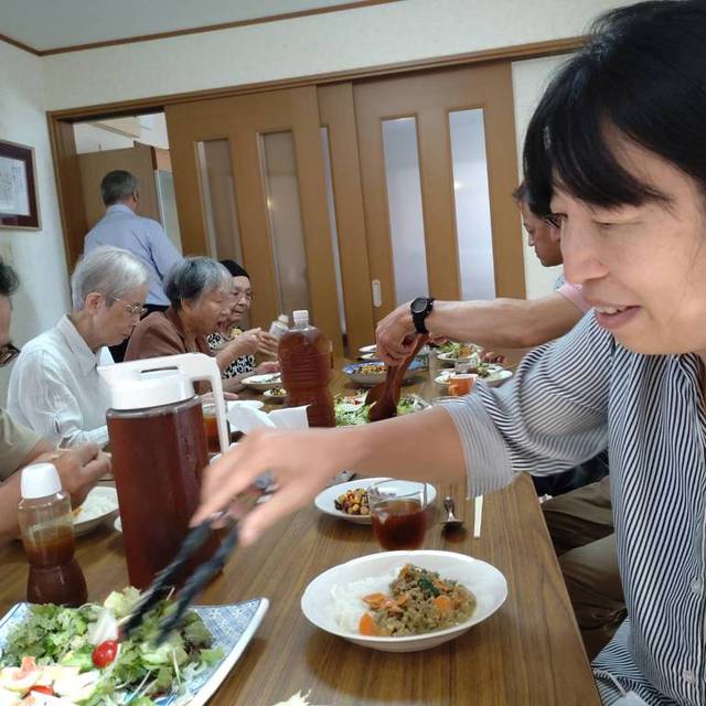 礼拝後の愛餐会