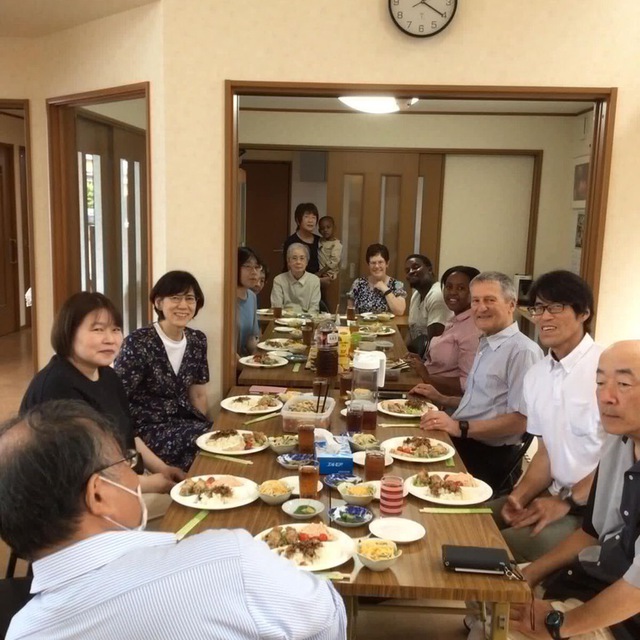 谷永めぐみ姉、受洗愛餐会
