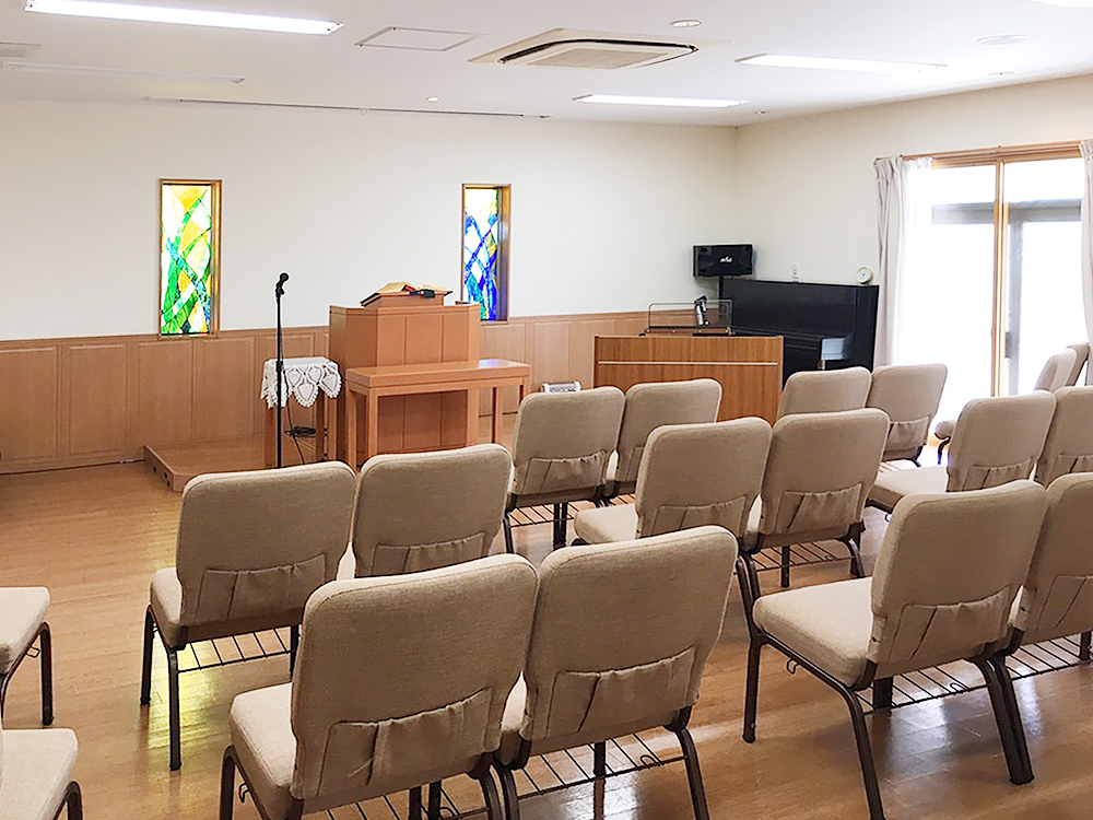日本キリスト改革派 西谷教会の礼拝堂