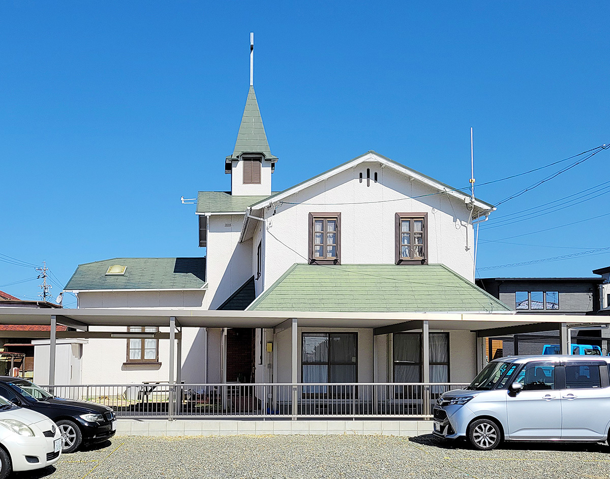 日本キリスト改革派 尾張旭教会の礼拝堂。