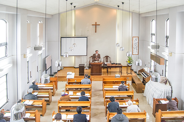 日曜朝の礼拝 岐阜県関市のプロテスタント教会