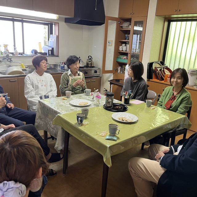 教会の大掃除をした後のコーヒータイム☕️
とてもきれいになりました✨お疲れ様でした！！
　