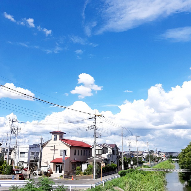 美しいせんげん台教会。