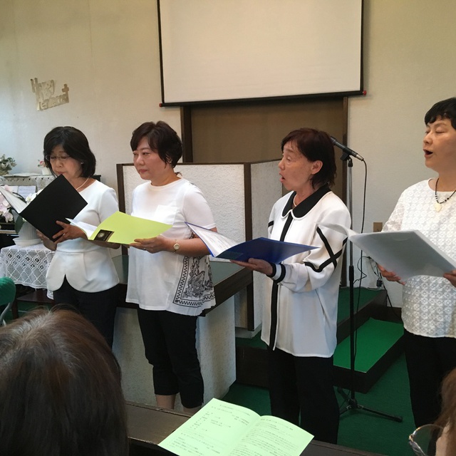 6/9埼玉東部地区教会合同ペンテコステ集会において、ラルゴによる特別讃美です。