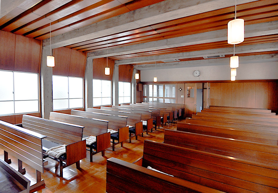日本キリスト改革派 高松教会キリスト教会の礼拝堂