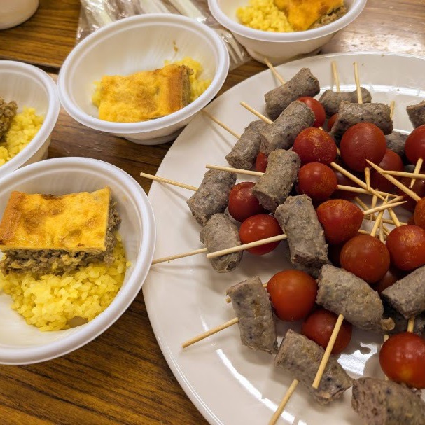 こちらは三野家メイドの南アフリカ料理の数々♪遠いアフリカが身近に感じられました。