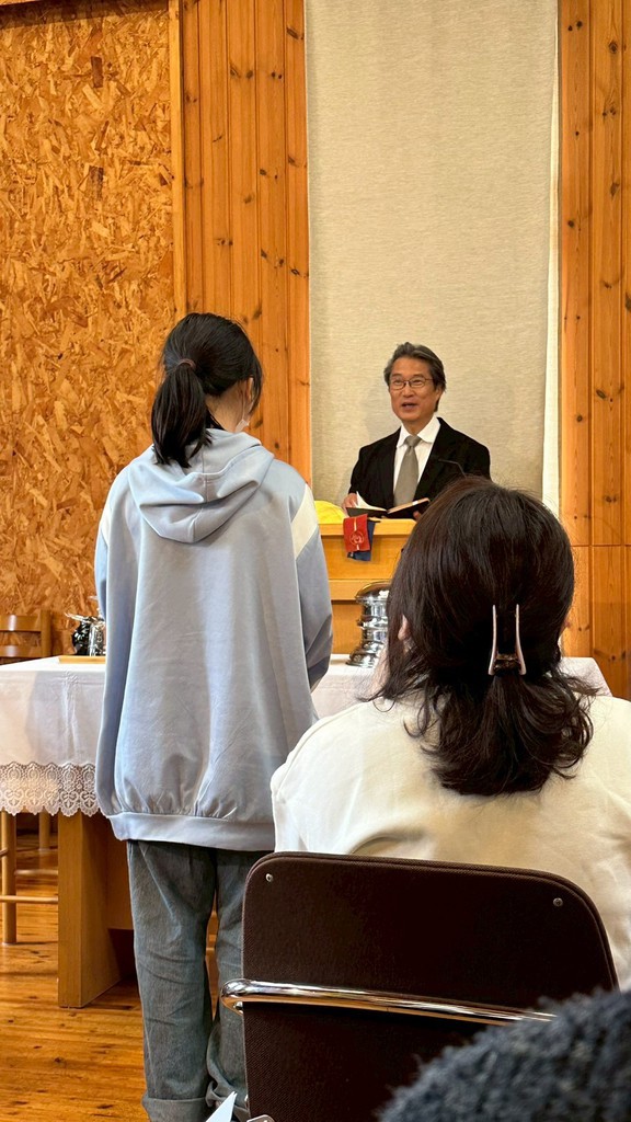 ゆーきさんの この一枚「2026年イースター　中学生のＴさんの信仰告白」