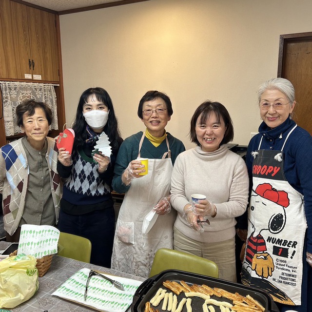 子どもクリスマス会のために奉仕してくださった皆さん、ありがとうございました！