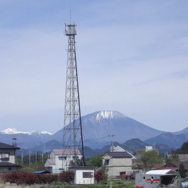 宇都宮教会北側から見える男体山です。この山のふもとに中禅寺湖と華厳の滝があります。
