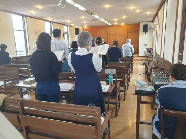 サンディさんの この一枚「恵みの内に持たれた春の特別集会」