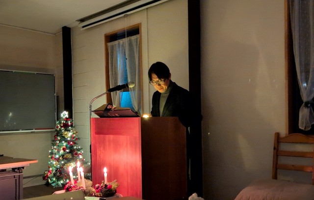 サンディさんの この一枚「クリスマスイブ礼拝」